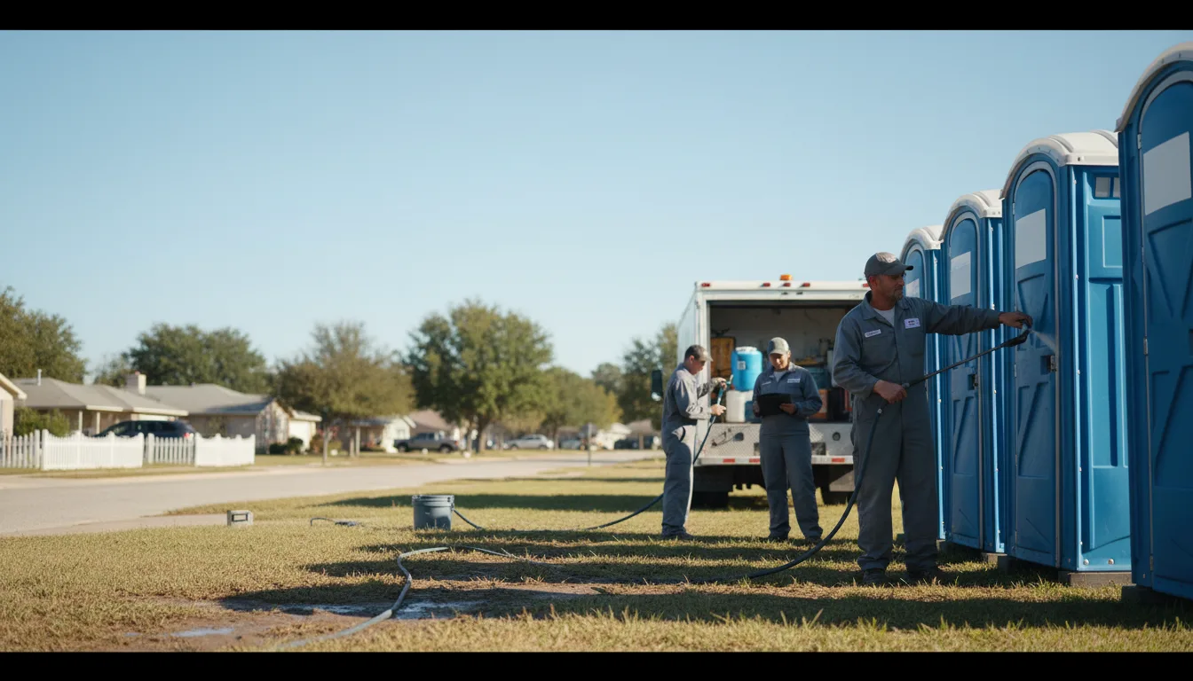 Long-Term Portable Toilet Rental in Oakley, KS near me